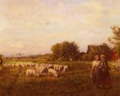 朱利斯 布雷顿 : La Bergere